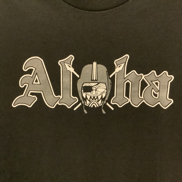 Tee Men’s Aloha Pineapple T-Shirt Size Large Black - Picture 6 of 16